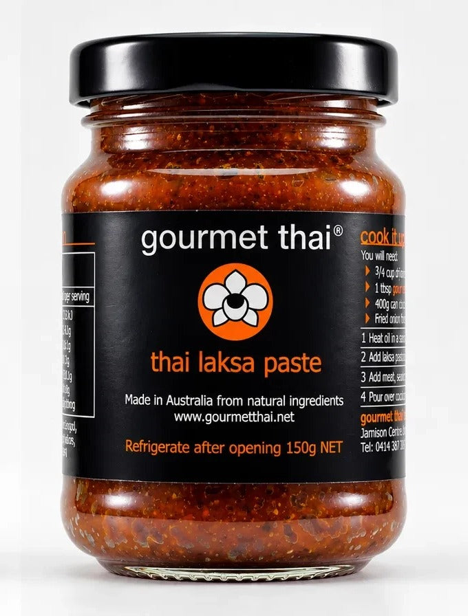 Jar of Gourmet Thai Thai Laksa Paste, 150g